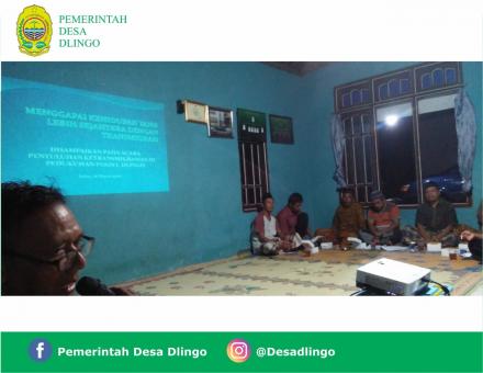DISNAKERTRANS ADAKAN SOSIALISASI DI DUSUN PAKIS 1
